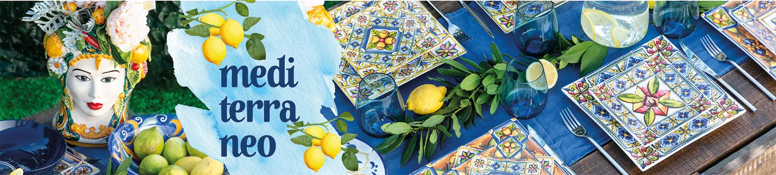 Tavola dal look mediterraneo Tavola dal look mediterraneo