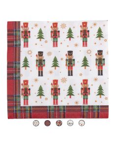 Set 30 tovaglioli natalizi, Santa's House