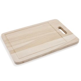 Tagliere in legno naturale 32x22, S&#236;Chef