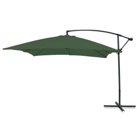 Ombrellone lampara da giardino verde 3x3 m, Kios Est&#233;