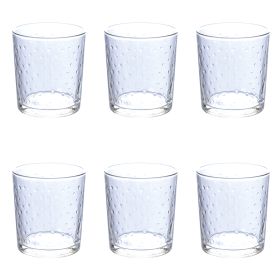Set 6 bicchieri 270 ml in vetro