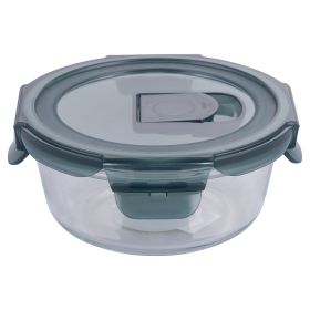 Contenitore ermetico tondo 390 ml in vetro, S&#236;Chef