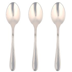 Set 3 cucchiai in acciaio inox 18/10, City