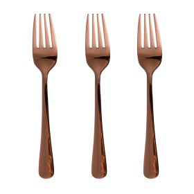 Set 3 forchette in acciaio satinato