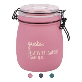 Barattolo 750 ml in vetro, Pensieriny Color