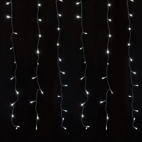 Tenda 120 led bianco freddo, 300x75 cm, Santa&#39;s House