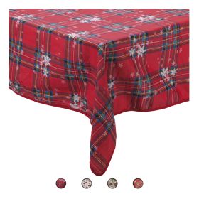 Tovaglia natalizia 140x300 cm, Santa&#39;s House