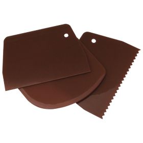Set 3 spatole per dolci e panificati Pedrini