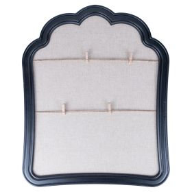 Cornice porta foto da muro con fili in corda e mollette, nero, Memories