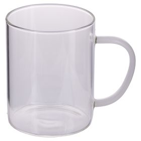 Mug 400 ml in vetro borosilicato, Good Morning
