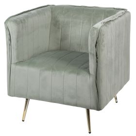 Poltrona vintage, verde, Sibilla