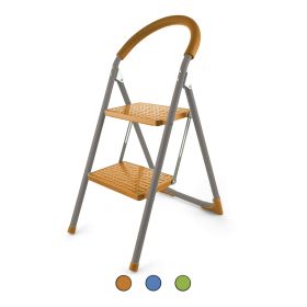 Scala richiudibile 2 scalini in ferro, S&#236;ordine