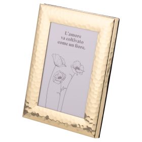 Cornice da tavolo, spazio foto 10x15cm, gold, Sibilla