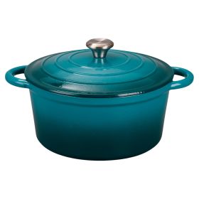 Casseruola con coperchio 24 cm in ghisa smaltata