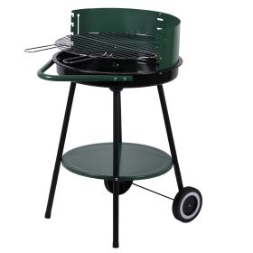 Barbecue tondo con ruote Ø51xh.84