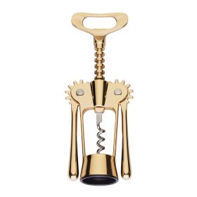 Apribottiglie cavatappi a spirale 2 leve, gold, S&#236;Chef