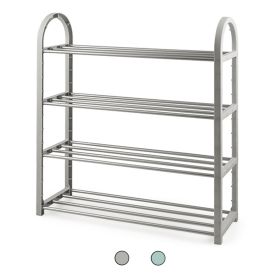 Scarpiera 4 ripiani extra slim, S&#236;ordine