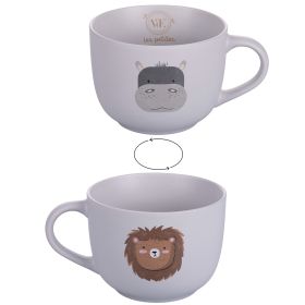 Mug kids 550 ml in porcellana, Les Petites Safari