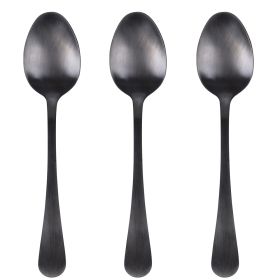 Set 3 cucchiai nero satinato, 5Th Avenue Sibilla