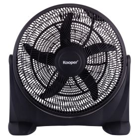 Ventilatore box 5 pale, 3 velocit&#224; &#216; 55 cm, 90 W, Kooper