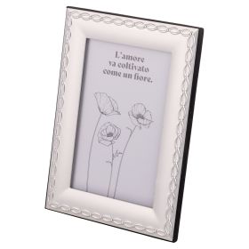 Cornice da tavolo, spazio foto 13x18 cm, silver, Sibilla