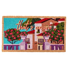 Zerbino ingresso 70x40 cm in cocco, That's Amore Campagna