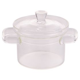 Contenitore con coperchio 150 ml in borosilicato, Glass