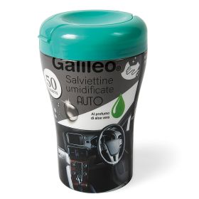 Set 50 salviettine auto all&#39;aloe vera