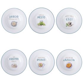 Piatto fondo in porcellana