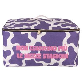 Custodia portatutto 50x40x27 cm, viola, More Amor