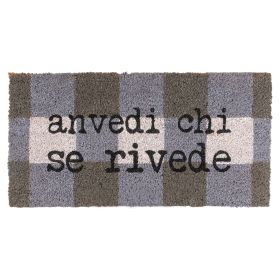 Zerbino ingresso 25x50 cm in cocco, S.P.Q.eRe