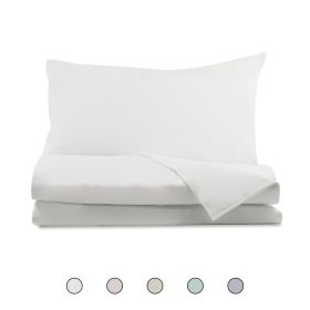 Completo letto singolo in microfibra, con angoli, Sibilla