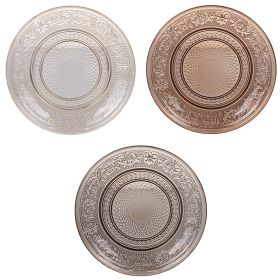 Piattino pane in vetro, Imperial Chocolate