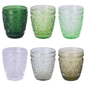 Set 6 bicchieri acqua 300 ml, Imperial Greenery
