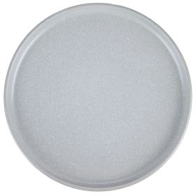 Piatto piano color matt effetto stone in gres, verde salvia, Berlin