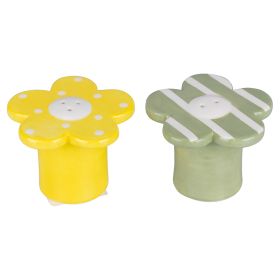 Set sale e pepe, design fiori, Fruit Life