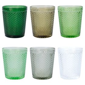 Set 6 bicchieri acqua 300 ml, Honey Greenery