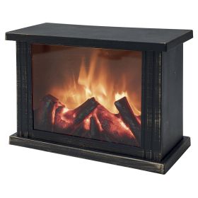 Camino decorativo effetto fiamma, Santa&#39;s House