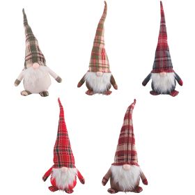 Gnomo fermaporta natalizio h. 45 cm, Santa&#39;s House