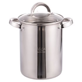 Spaghettiera/Asparagera 4,2L con cestello e coperchio, S&#236;Chef