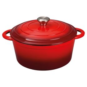 Casseruola con coperchio 28,5 cm in ghisa smaltata, induzione, Les Cocottes SìChef