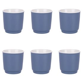 Set 6 tazzine caffè 100 ml, Fly down, Forma