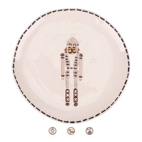 Piattino natalizio in gres 20,5 cm, Xmas