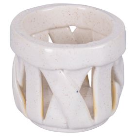 Cestino multiuso in ceramica, bianco, 4 Toni