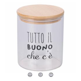 Barattolo 750 ml in vetro borosilicato