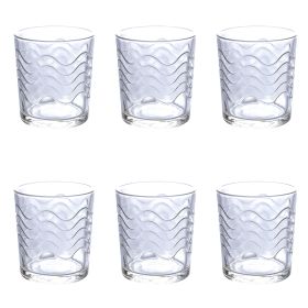 Set 6 bicchieri 270 ml in vetro