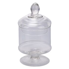 Vaso potiche in vetro soffiato