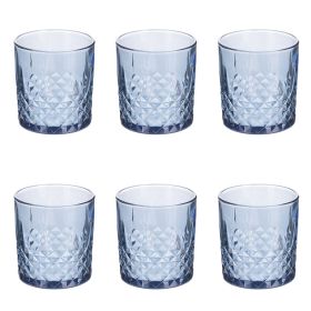 Set 6 bicchieri 340 ml, Edinburgh Blue Sibilla