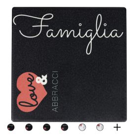 Mattonella decorativa grande in ceramica