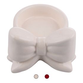 Porta t-light fiocco, Natale coi fiocchi